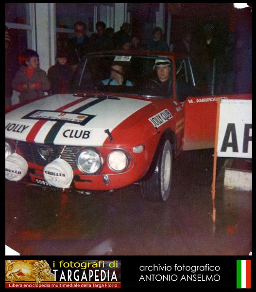 9 Lancia Fulvia HF 1600 Ambrogetti - Gigli (1).jpg